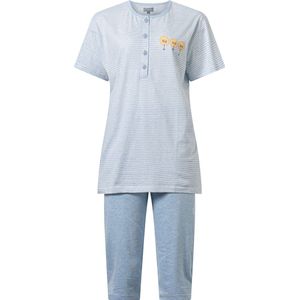 Cocodream - dames shortama 612482 - blauw - maat L