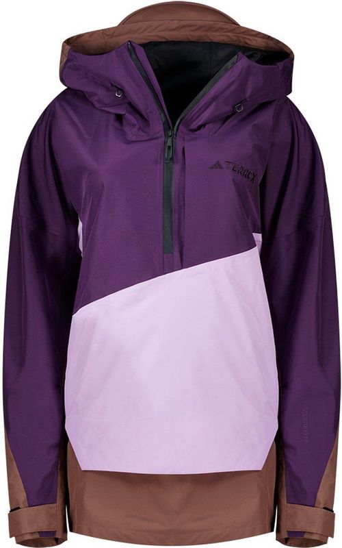 Adidas - Terrex Xploric 2 Layer Lined Climaproof Anorak Jas - Paars - Vrouw