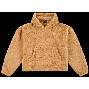 Poederbaas Four Seasons Fluffy Hoody Trui Dames Warm Sand M