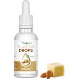 Smaakdruppels 50 ml - Smaak: Marsepein - Flavour drops smaakdruppels zonder calorieën - Voor kwark, havermoutpap, yoghurt en meer - Veganistisch