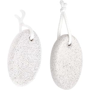 2 stuks Puimsteen voor voetverzorging - Lavasteen voor het verwijderen van eelt en harde huid op voeten en handen