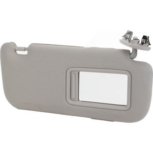 Autozonneklep Modern Design Zonnescherm met Make-upspiegel - Grijs - Bestuurderszijde - 2007 Tot 2013 - EMPPS0045 9068110107 .