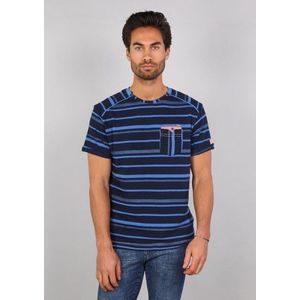 Gabbiano T-shirt Round Neck Navy 15215 S