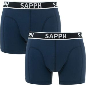 Sapph - Boxershort - Navy - Microvezel - 2-pack