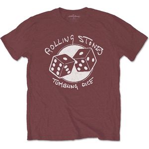 The Rolling Stones - Tumbling Dice Heren T-shirt - L - Rood