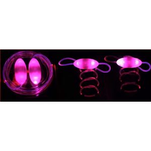 CHPN - Roze LED Schoenveters- Lichtgevende Veters - Led licht - Lichtgevende Led veters - 80CM - Hippe veters - Disco veters