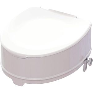 Toiletverhoging voor volwassenen - 15 cm model Ibiza met deksel