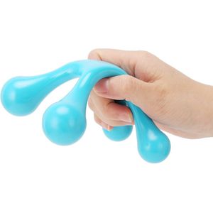 Four-Point Handheld Massager, Full Body Massage Tool Acupoint Massager Manual Back Neck Body Spa Treatment, Hand-Held Massager for Muscle Relaxation