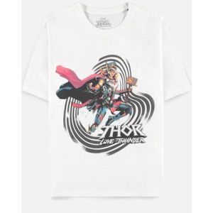 Marvel Thor - Love and Thunder Jane Foster Dames Tshirt - M - Wit