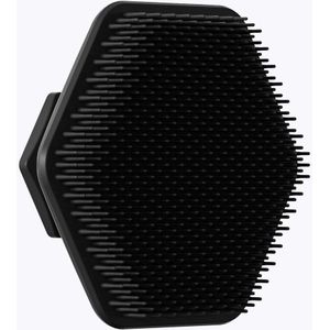 Siliconen gezichtsreinigingsborstel - gezichtsreiniger - gezichtsborstel - Zachte masserende gezichtsreinigingsborstel - Zwart