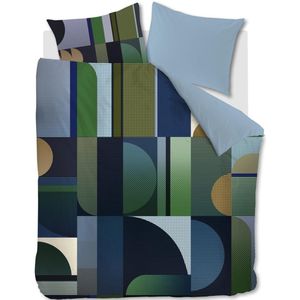 Dekbedovertrek - Grijs - Katoen - 240x220 cm