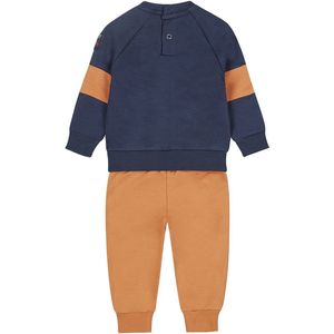 Dirkje-Jongens 2 pce babysuit-Navy