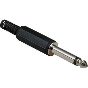 6.35mm audio stekker Mono Plug Male