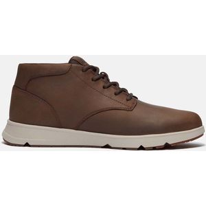 Timberland - Parker Street - Sportschoenen - Beige - Leer - Plat - Veters