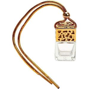 Car Perfume - Luchtverfrisser - Chateau no 5 - Inclusief 10ml Navulling - Goud