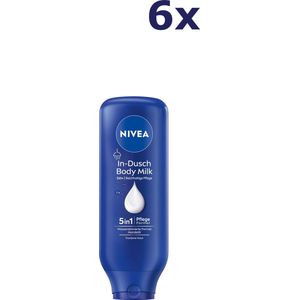6x Nivea In-Shower Body Milk 400ml