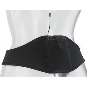 SPARKNINE Mic Belt - Microfoon Riem - Beltpack - Headset - Verstelbaar - Comfortabel - Veilige Sluiting - Sportinstructeur - Fitness Trainer - Groepsles Instructeur - Micbelt