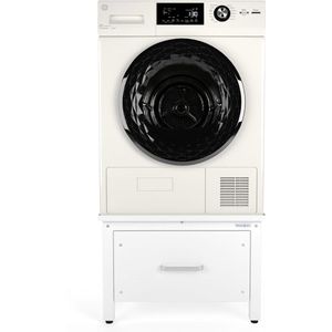 Lexium Wasmachine verhoger met lade - Wasmachine verhoger - Wasmachine sokkel - Wasmachine verhoger met lade - Wasmachine opbouwmeubel