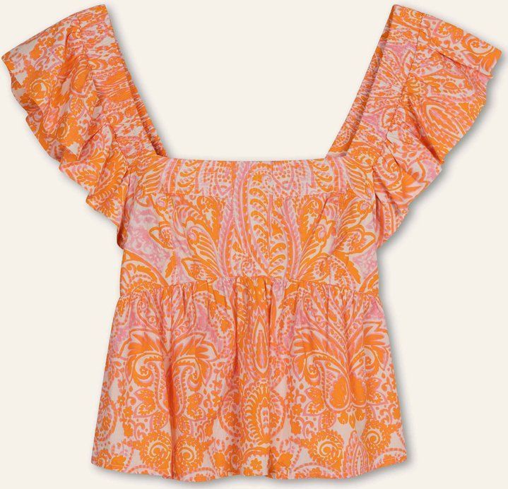 Oilily - Balua sleeveless top - Oranje - 36