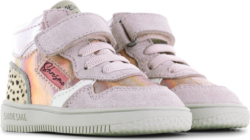 Baby | Babysneakers | Meisjes | rose gold | Leer | Shoesme | Maat 19