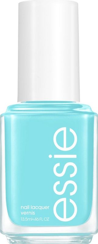 essie spring 2023 limited edition 887 ride the soundwave blauw glanzende nagellak 13,5 ml