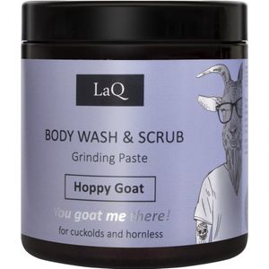 LaQ Hoppy Goat Body Wash & Scrub Mannen - Grinding Paste - 220g
