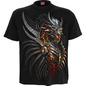 Spiral Razor Back Heren T-shirt - zwart - XXL