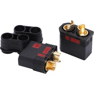 Male and Female Connectors - QS8 Connector 5Ω Resistance Reusable for Model for Remote Control Models. .