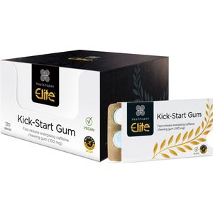 Healthspan Elite Kick-Start cafeïne kauwgom 12 pakjes