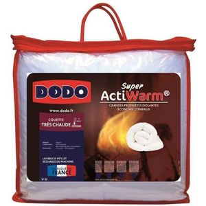 Dekbed DODO Super ActiWarm Wit 220 x 240 cm 450 g/m²