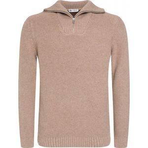 Gabbiano Trui Trui Met Hoge Schipperskraag 613782 1101 Soft Taupe Mannen Maat - S