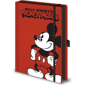 Notitieboek - Disney: Micky Mouse - pluizig - A5
