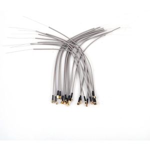 20 Stuks 2.4G ABS Vliegtuigen Ontvanger Antenne Compatibel IPEX Poort voor Futaba FrSky Vervanging 15 cm