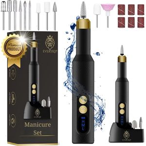 Elektrische Nagelvijl - Professionele Draadloze Nageldraaimachine - Professionele Manicure- en Pedicureset
