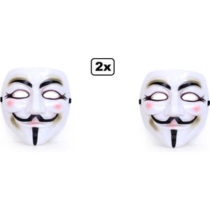 2x Masker Vendetta - festival thema feest party fun
