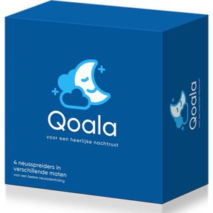 Qoala Neusspreider - Neusspreider - Neusspreiders - Anti Snurk - 4 stuks