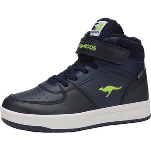 KangaROOS K-CP Bound Mid EV hoge unisex kindersneaker warme voering marine