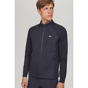 Tommy Hilfiger Equestrian Heren Somerset Jas Knit Mouwen Heren XS Desert Sky