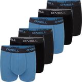 O'Neill Heren Boxershorts Plain 6-Pack 6 Pack Veelkleurig XL