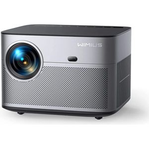 Fs2 - P64 Mini projector - 4k 1080p Native - Automatische Focus - Bluetooth verbinding - Met Afstandsbediening - Grijs