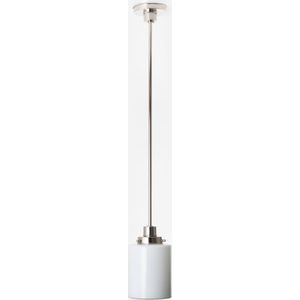 Art Deco Trade - Hanglamp Strakke Cilinder 20's Nikkel