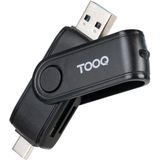 Tooq Technology - TQR-3003B - Geheugenkaartlezer - Zwart