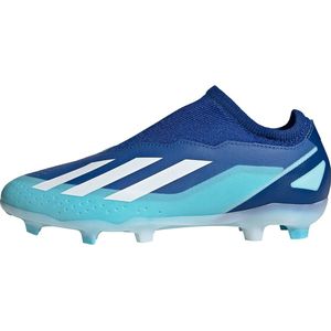 adidas Performance X Crazyfast.3 Veterloze Firm Ground Voetbalschoenen - Kinderen - Blauw- 33