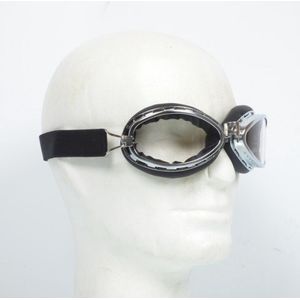 helm bril jet bowl vintage voor custom motor brommer rijder motorrijder fietser nieuw