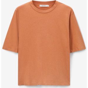 Sissy-Boy - Lichtbruin - T-shirt - Linnenmix