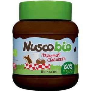 Brinkers Nuscobio hazelnootpasta bio 400g