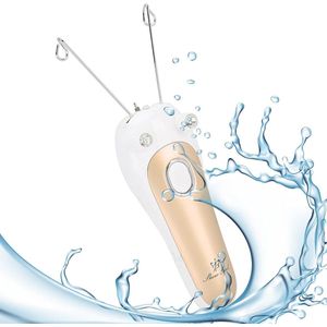 Oplaadbare Epilator voor Lichaams en Gezichts gebruiken - Goudkleurig Design