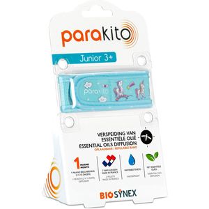 Para'kito Navulbaar Anti-Muggen Armband Junior - Camouflage 5 stuks - Navulbaar - Langdurige Bescherming - Insectenwerend