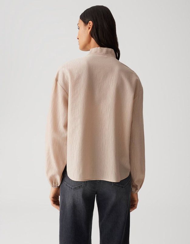 OPUS - Blouse Fomantica - Zandkleur - Dames