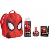 Spider-Man Geschenkset - Eau de Toilette 50 ml & Douchegel 300 ml - Met Rugzak